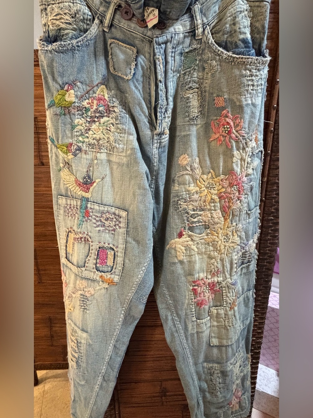 Magnolia Pearl Hummingbird Miner Denims 907 Faded Indigo - Picture 6 of 16